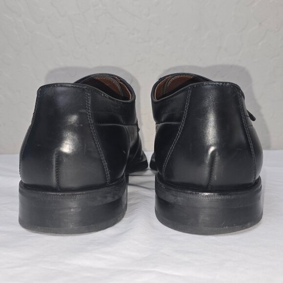 LLOYD Germany Men's Black Leather Double Monk Strap Oxfords US Size 11 - Picture 7 of 9